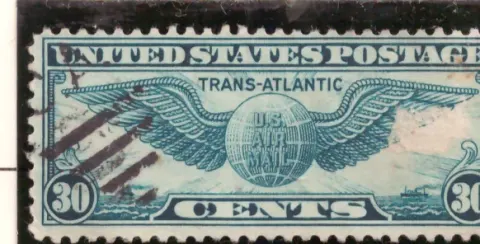 Transatlantische Luftpost – Winged Globe