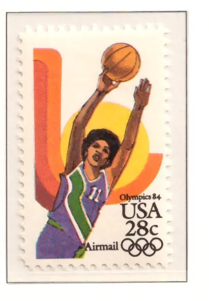 1983 Sommerolympiade Luftpost - Basketball der Frauen