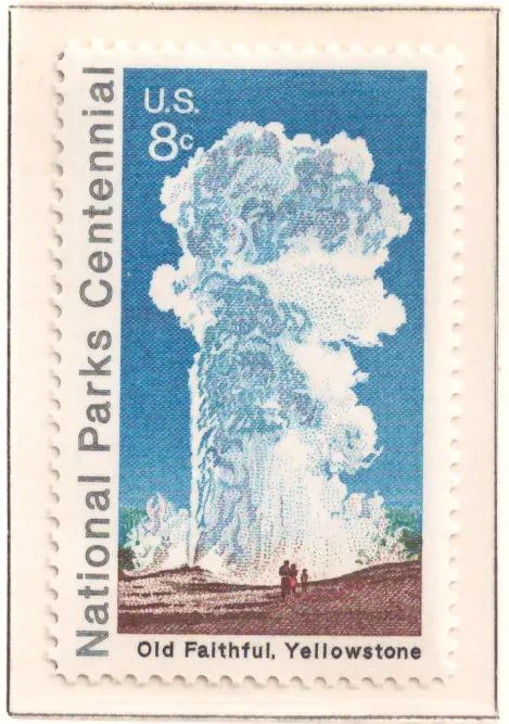Nationalparks Centennial - Old Faithful