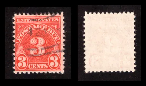 U.S. Postage Due – Moderne Zahl
