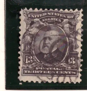 13 Cents: Benjamin Harrison, Zweites Büro