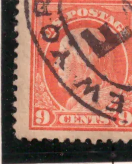 9 Cents – George Washington, Lachsrot