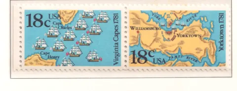 Yorktown 1781: Paar mit einem Sitz