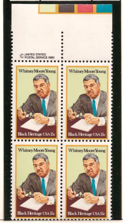 Whitney Moore Young Jr. – Copyright Margin Block von 4