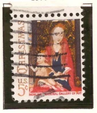 1966 Weihnachten – Madonna und Kind von Hans Memling