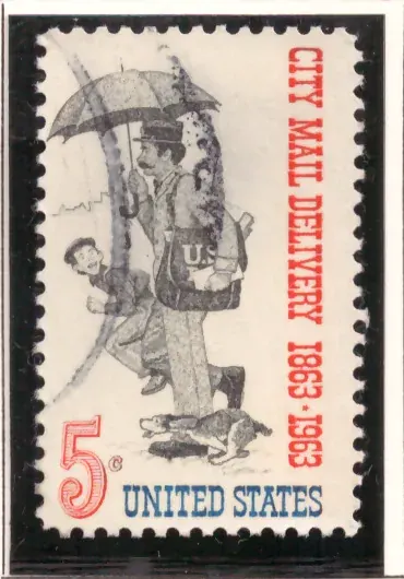 Kostenlose Stadt Post Delivery Centenary