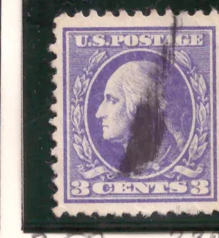 3 Cents – George Washington, hellviolett