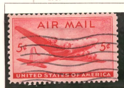 Air Mail – DC-4 Skymaster, Großformat