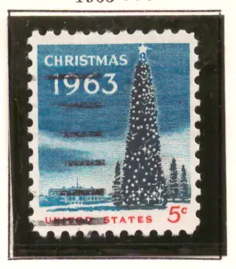 1963 Weihnachten – Nationaler Weihnachtsbaum