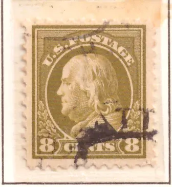 8 Cents – George Washington, Washington–Franklin