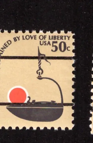 Americana – Iron Betty Lamp, Precancel