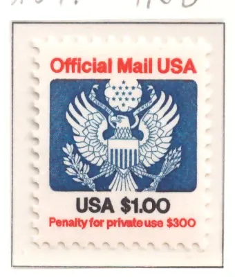 1983 Offizielle Mail - $ 1 Great Seal
