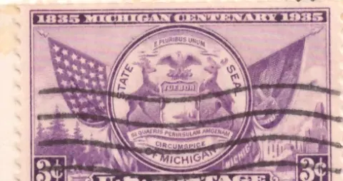 Michigan Centenary – Staatssiegel