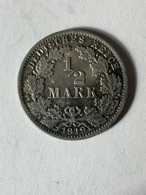 ½ Mark – Deutsches Reich (J)