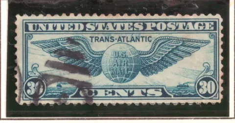 Transatlantische Luftpost – Winged Globe