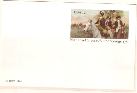 Natael Greene, Eutaw Springs, 1781