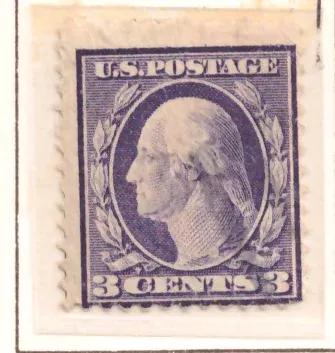 3 Cents – George Washington, Washington–Franklin