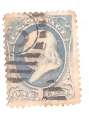 1 Cent – Benjamin Franklin (Große Banknote, Sorte B)