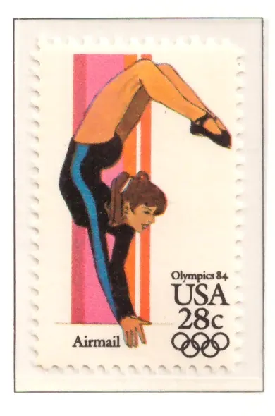 1983 Sommerolympiade Luftpost - Frauengymnastik