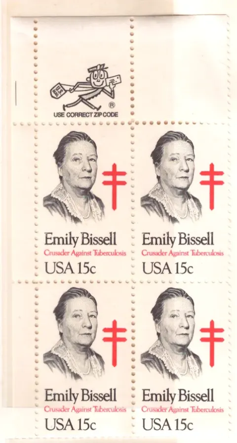 Emily Bissell – Viererblock mit oberer ZIP-Selvage