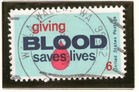 Blut spendet rettet Leben