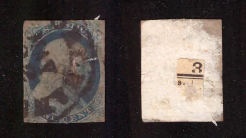 1 Cent – Benjamin Franklin (ungezähnt; Typbestimmung noch zu prüfen)