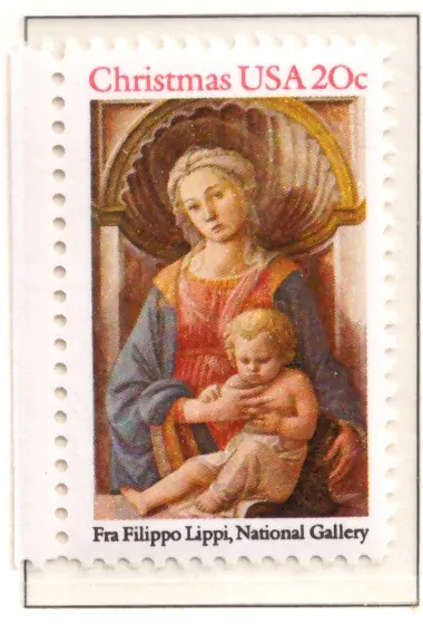 1984 Weihnachten - Madonna und Kind