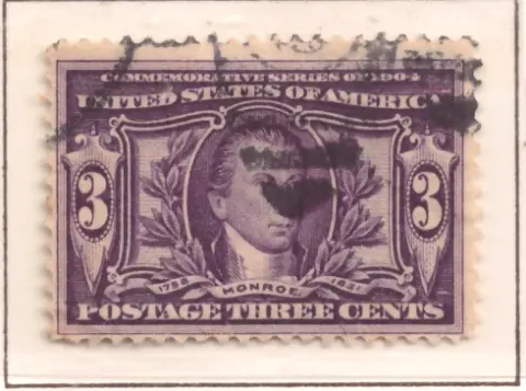3 Cents von James Monroe