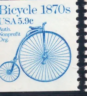 Transport — Fahrrad 1870s, Kennzeichen 4