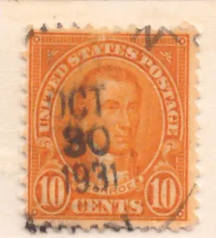 10 Cents – James Monroe, Viertes Büro