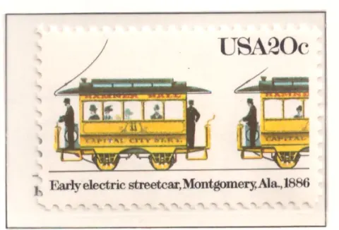 1983 Streetcars. Early Electric Streetcar