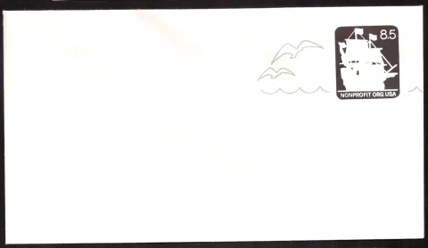 1986 Mayflower Non-Profit-Stampfenumschlag