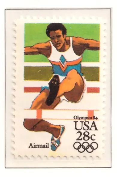 1983 Sommerolympiade Luftpost - Hürden