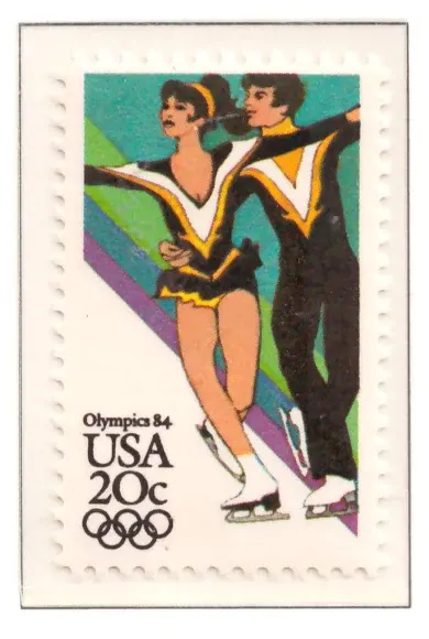 1984 Winterolympiade - Eis tanzen