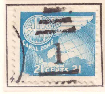Globe and Wing airmail