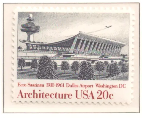 1982 American Architecture – Dulles Airport