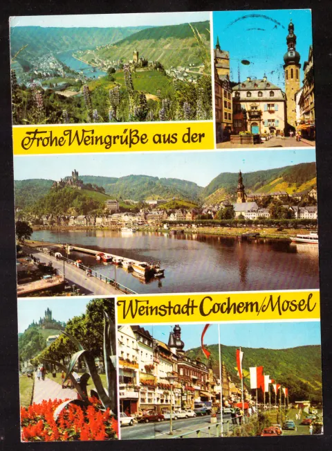 Weingrüße aus Cochem an der Mosel