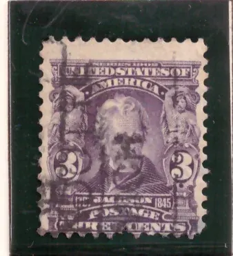 3 Cents – Andrew Jackson, Zweites Büro