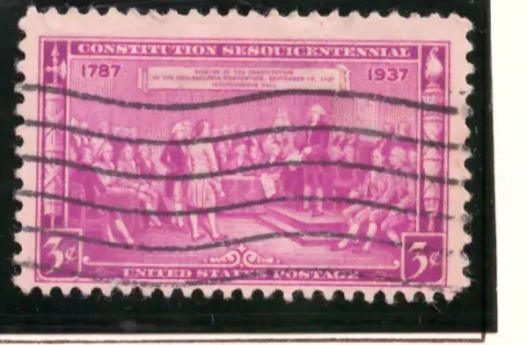 Verfassung Sesquicentennial – Unterzeichnung