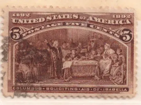 5 Cents - Columbus löst Hilfe von Isabella