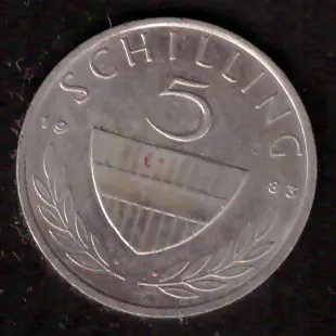 5 Schilling Lipizzaner