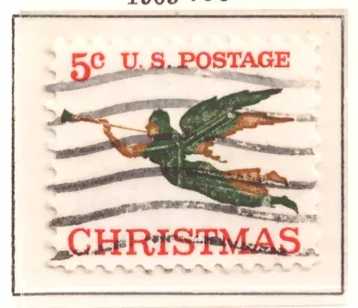 1965 Weihnachten – Engel mit Trompeten-Wetterfahne