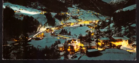 Winternacht in Sölden, Ötztal