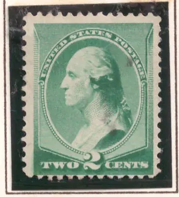 2 Cents – George Washington (grün)
