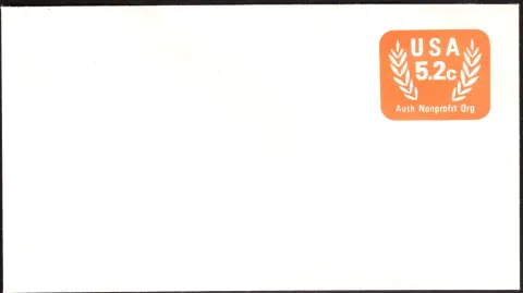 1983 Оторизиран неправителствена организация подпечатан плик
