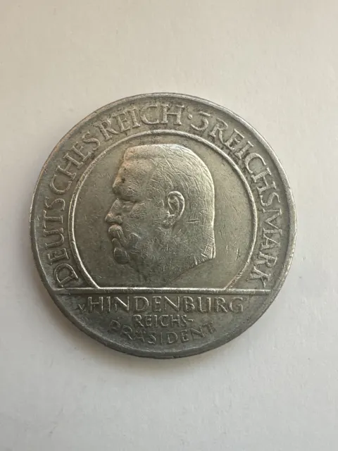 3 Reichsmark 10 Jahre Weimarer Reichsverfassung