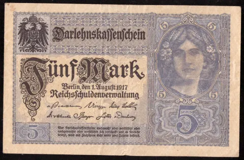 5 Mark — Darlehnskassenschein