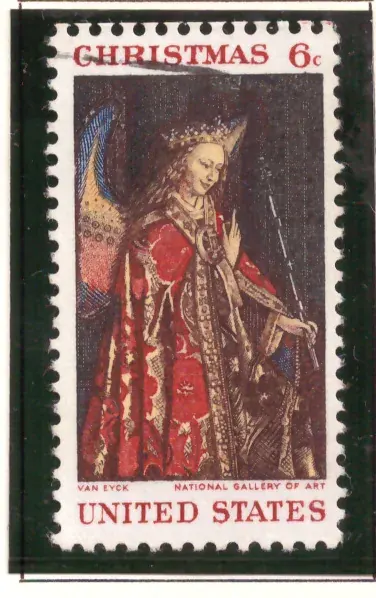 1968 Weihnachten – Angel Gabriel von Jan van Eyck