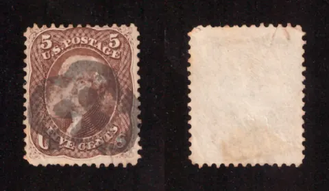 5 Cents – Thomas Jefferson (rotbraun)