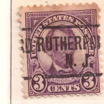3 Cents – Abraham Lincoln, viertes Büro